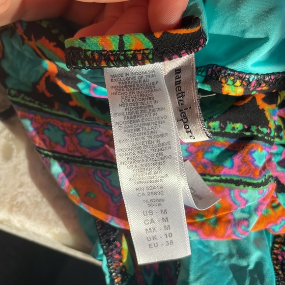 Nanette Lepore King Road Charmer Halter Bikini and String Bottoms - Picture 8 of 8